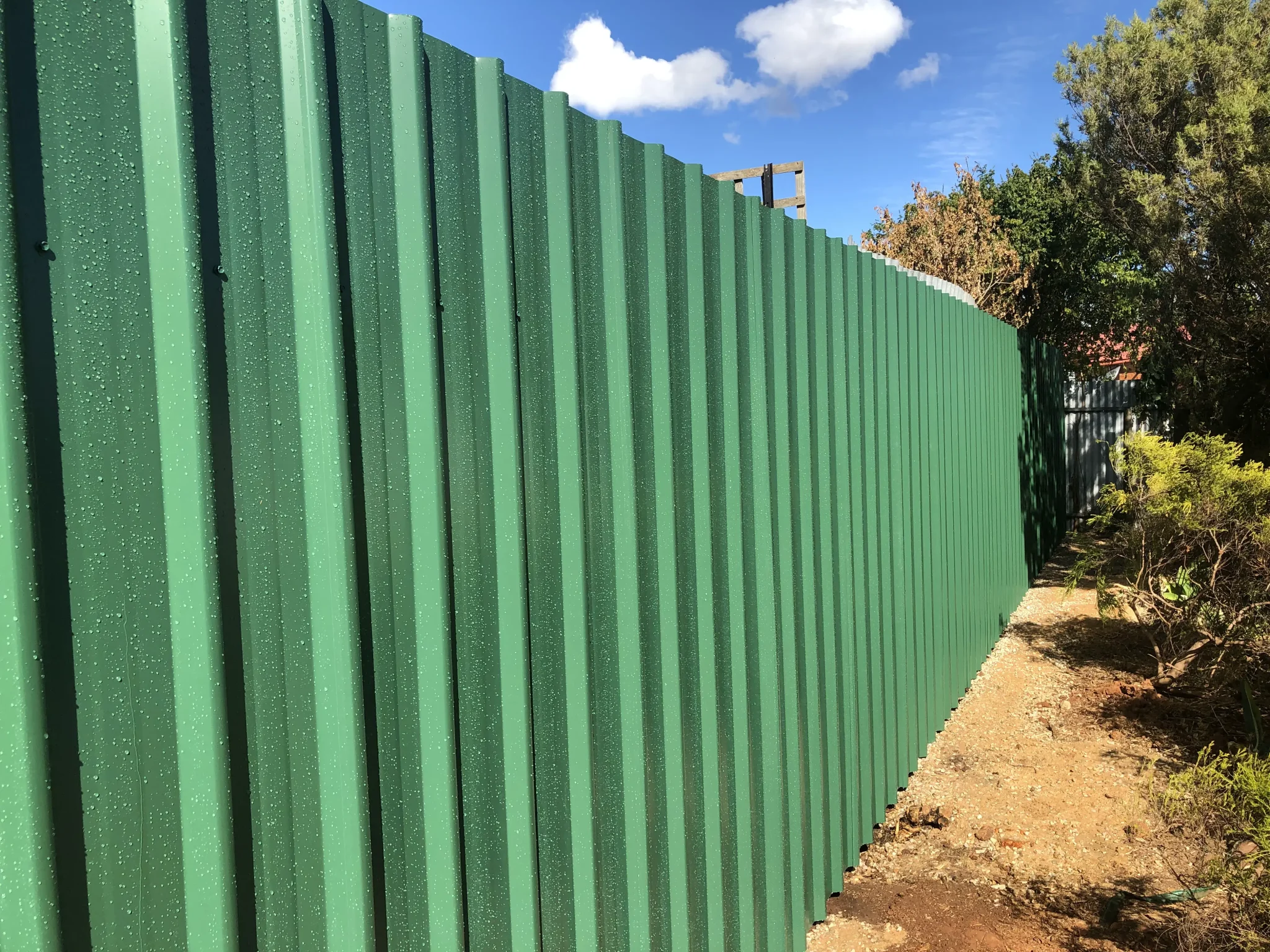 Post and rail fencing type