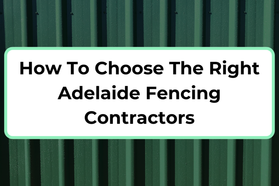 Adelaide-fencing-contractors