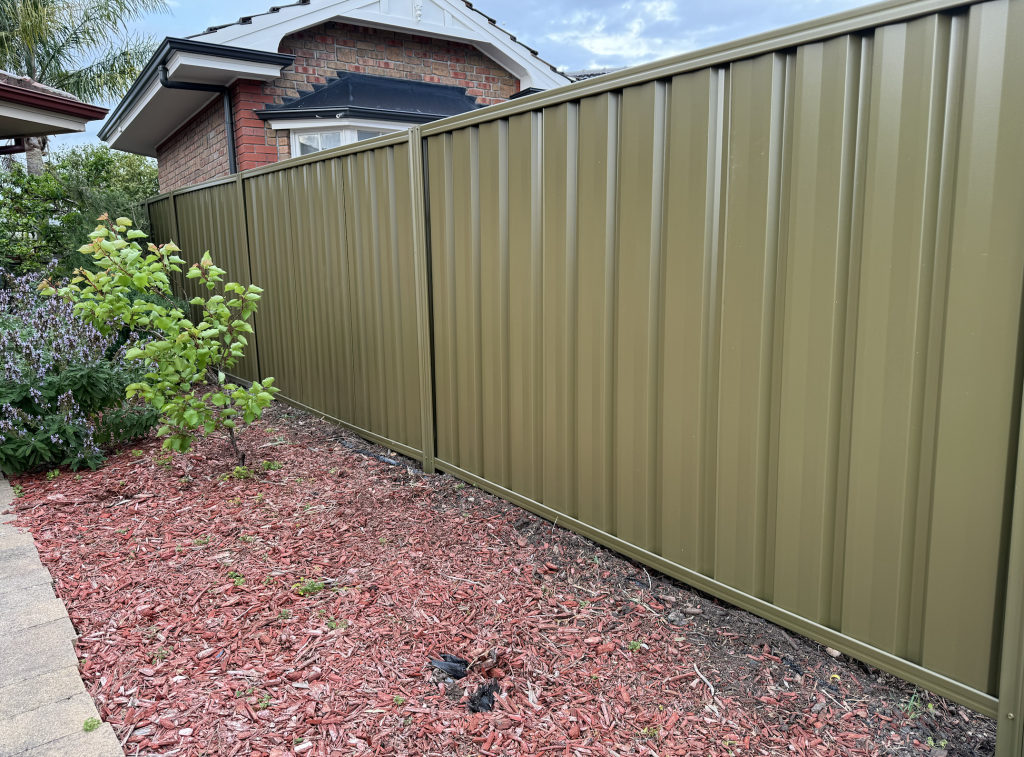 Fence we recently completed in Athelstone, Adelaide