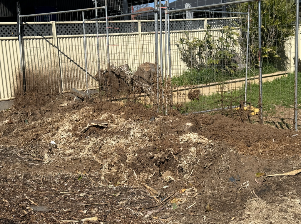 Difficult site post-removal job